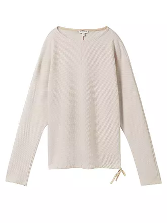 TOM TAILOR | T-shirt à manches longues | beige